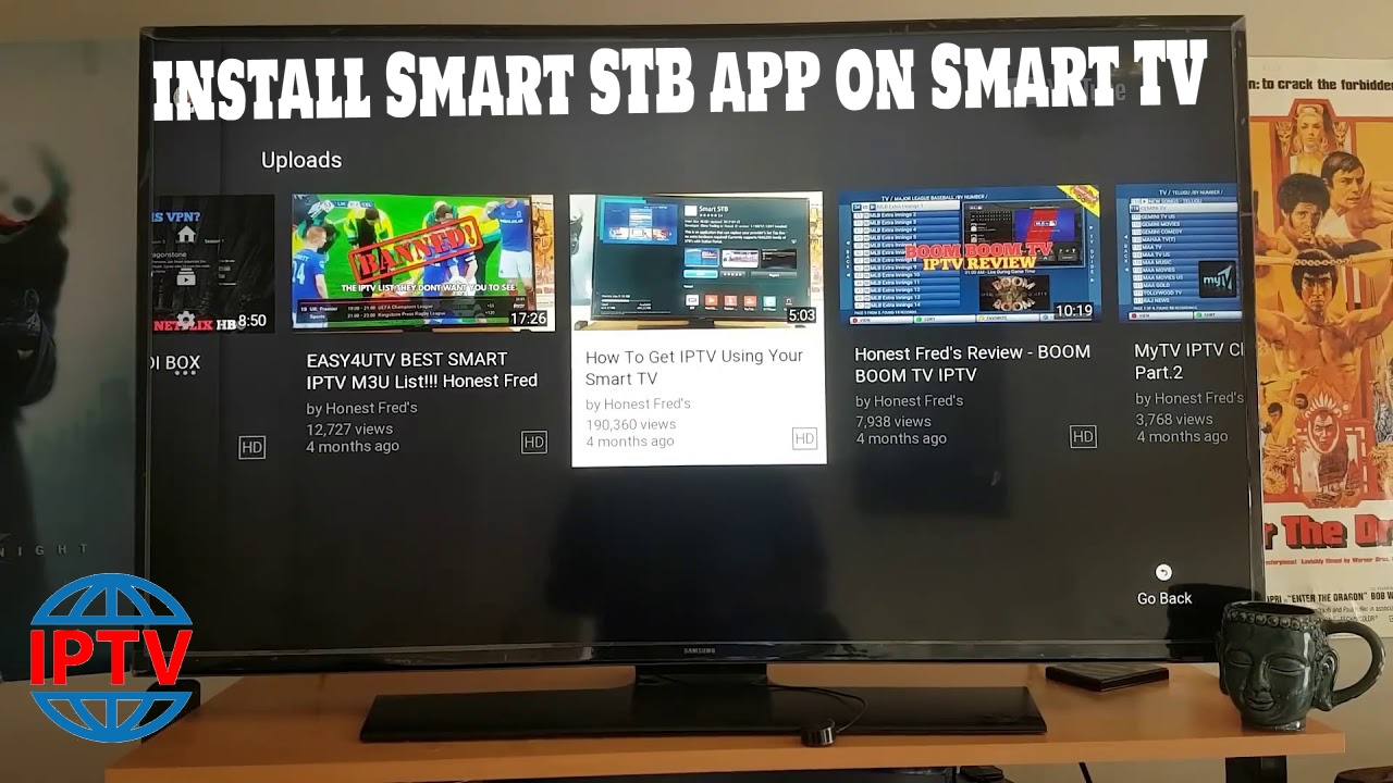 How to install Smart STB app on Smart TV?